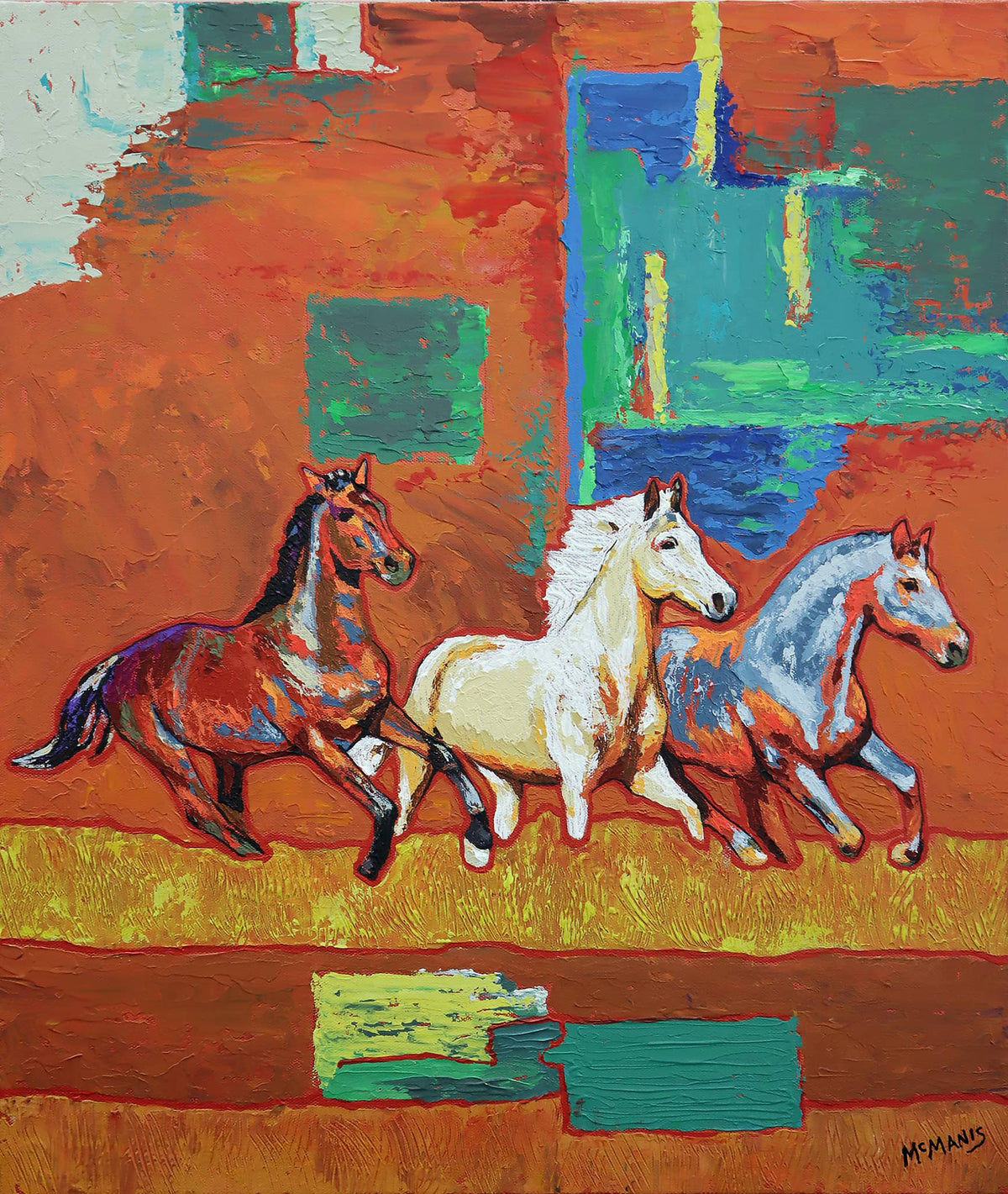 Running Horses