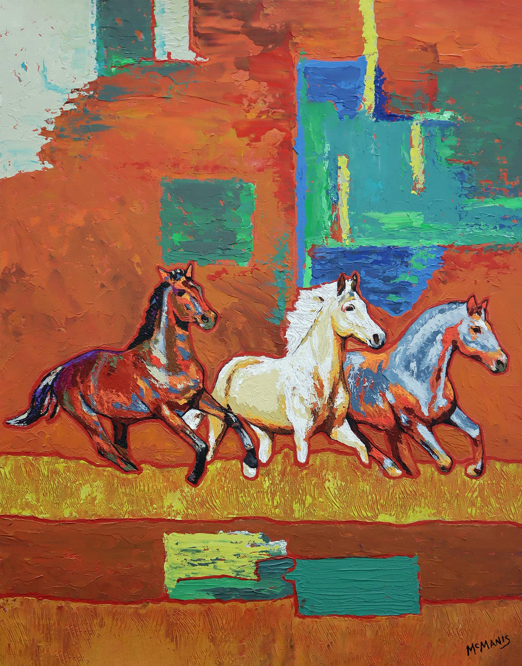 Running Horses